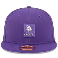 Minnesota Vikings New Era 2025 Sideline 59FIFTY Fitted Hat - Purple - NFL
