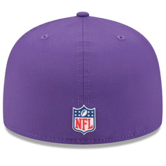 Minnesota Vikings New Era 2025 Sideline 59FIFTY Fitted Hat - Purple - NFL