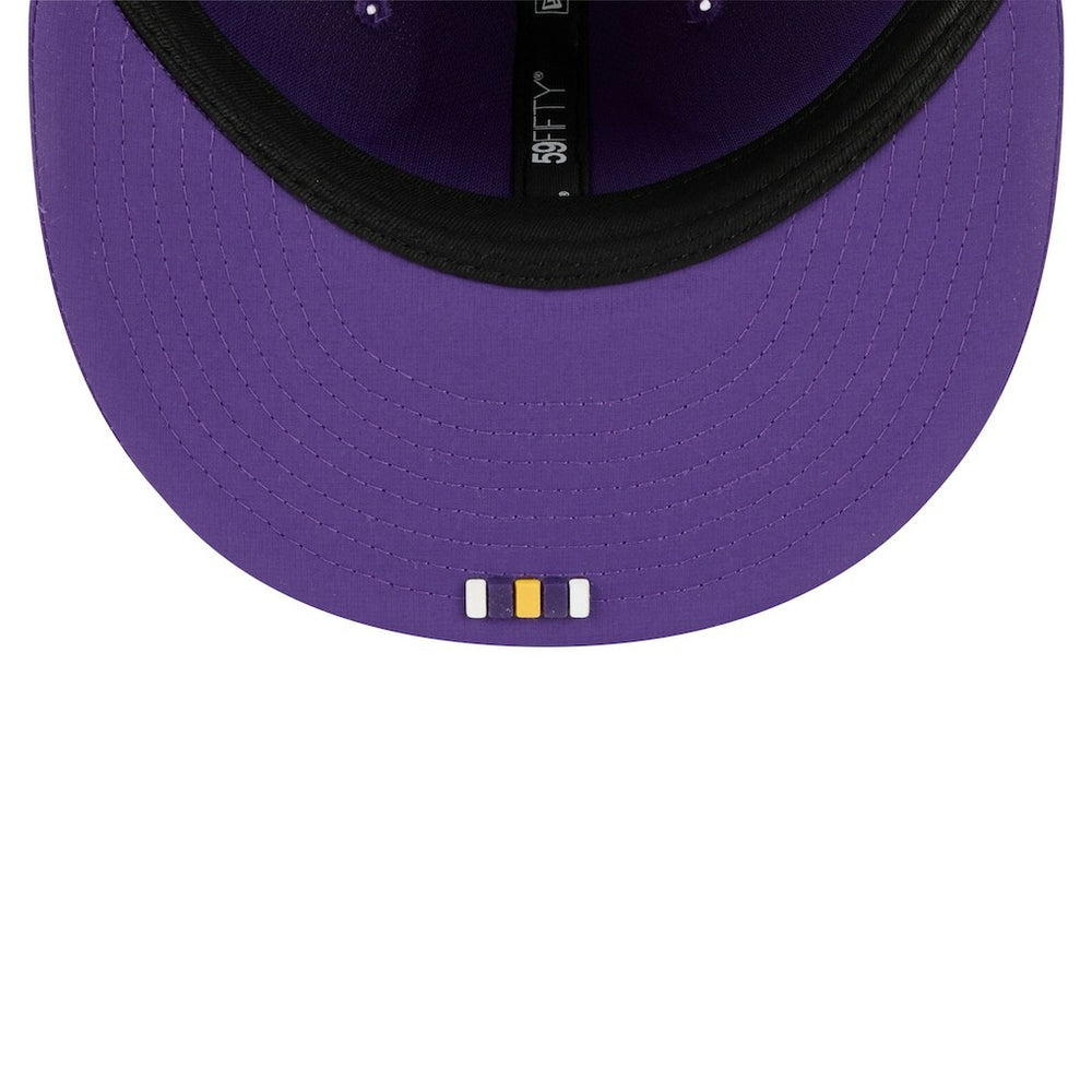 Minnesota Vikings New Era 2025 Sideline 59FIFTY Fitted Hat - Purple - NFL