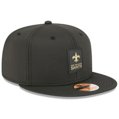 New Orleans Saints New Era 2025 Sideline 59FIFTY Fitted Hat - Black - NFL