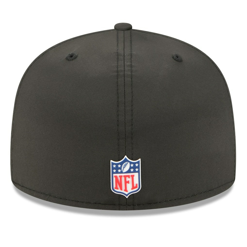 New Orleans Saints New Era 2025 Sideline 59FIFTY Fitted Hat - Black - NFL