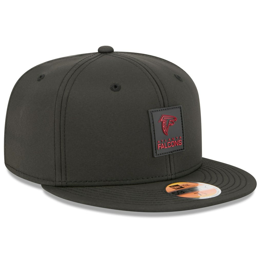 Atlanta Falcons New Era 2025 Sideline 59FIFTY Fitted Hat - Black - NFL