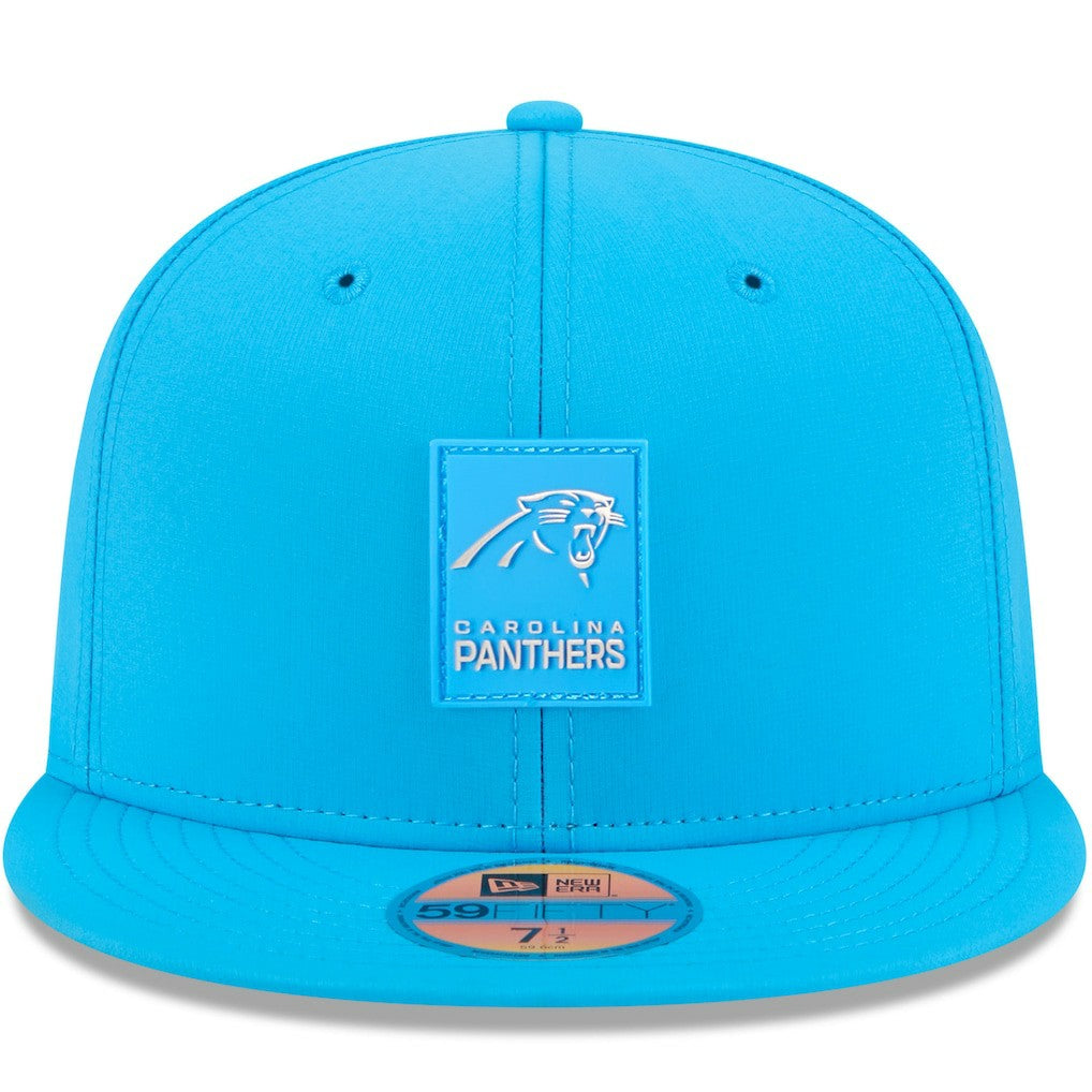 Carolina Panthers New Era 2025 Sideline 59FIFTY Fitted Hat - Blue - NFL