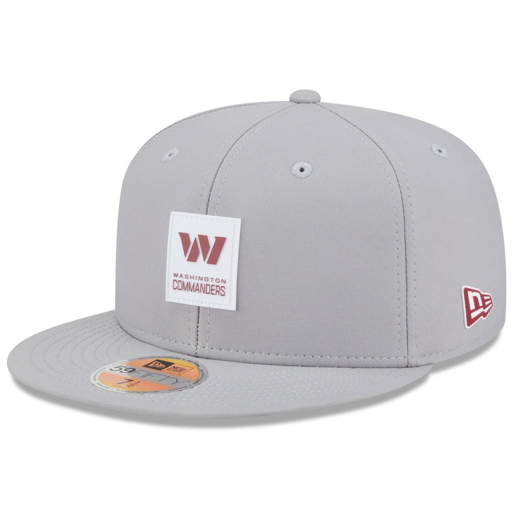 Washington Commanders New Era 2025 Sideline 59FIFTY Fitted Hat - Gray - NFL