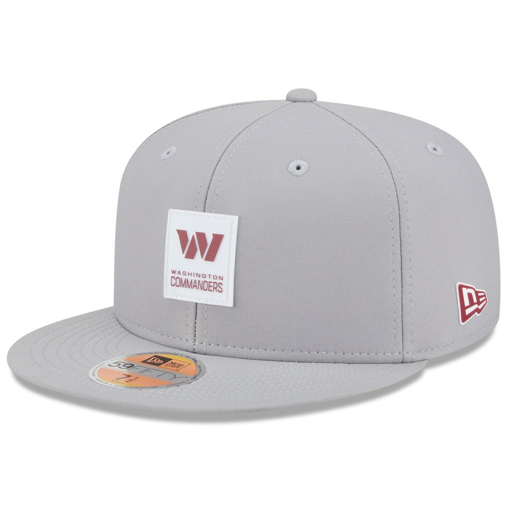 Washington Commanders New Era 2025 Sideline 59FIFTY Fitted Hat - Gray - NFL