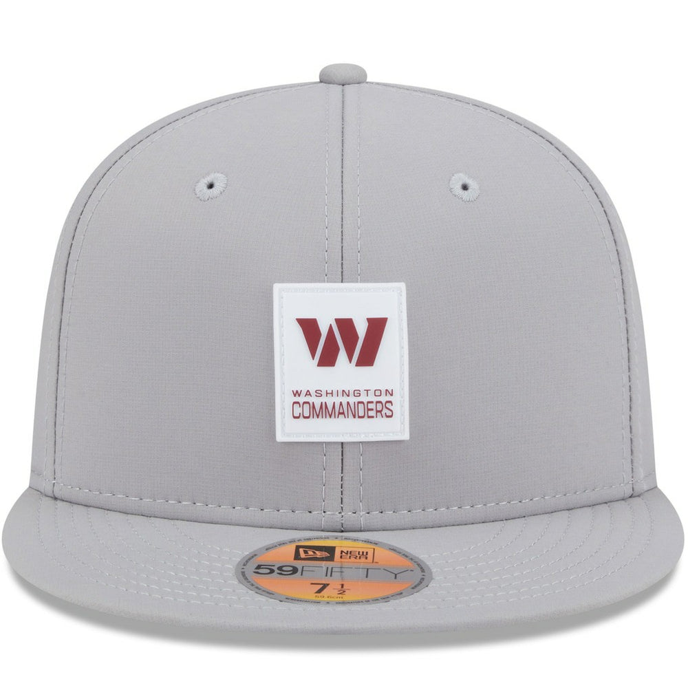 Washington Commanders New Era 2025 Sideline 59FIFTY Fitted Hat - Gray - NFL