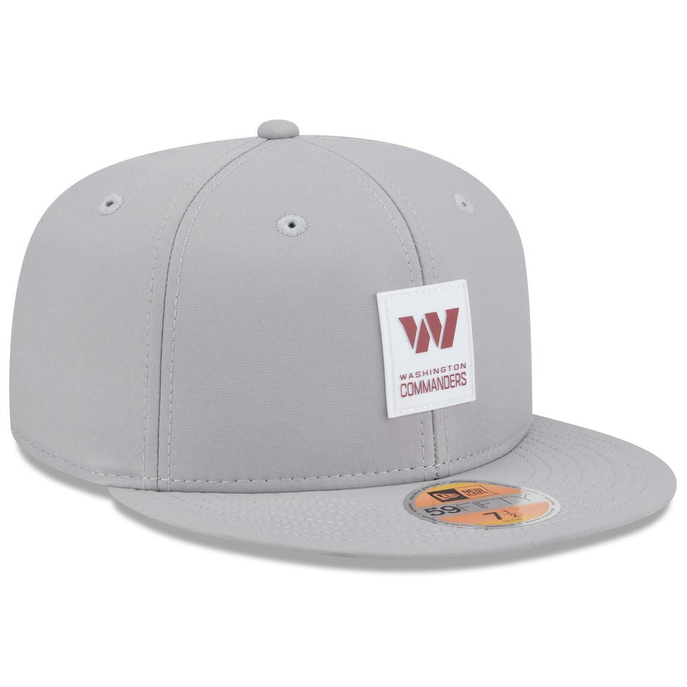 Washington Commanders New Era 2025 Sideline 59FIFTY Fitted Hat - Gray - NFL