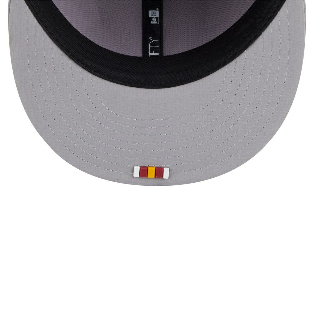 Washington Commanders New Era 2025 Sideline 59FIFTY Fitted Hat - Gray - NFL