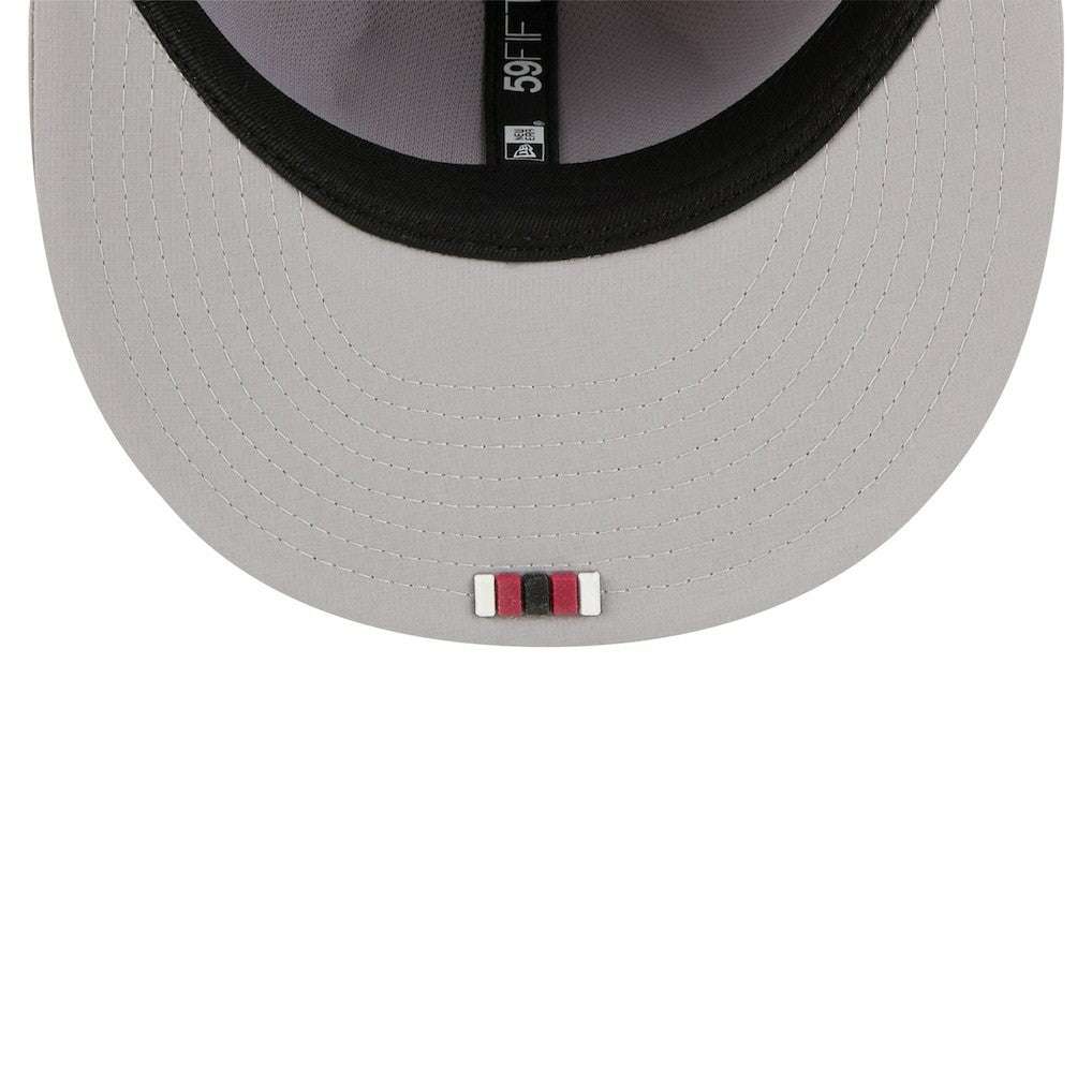 Arizona Cardinals New Era 2025 Sideline 59FIFTY Fitted Hat - Gray - NFL
