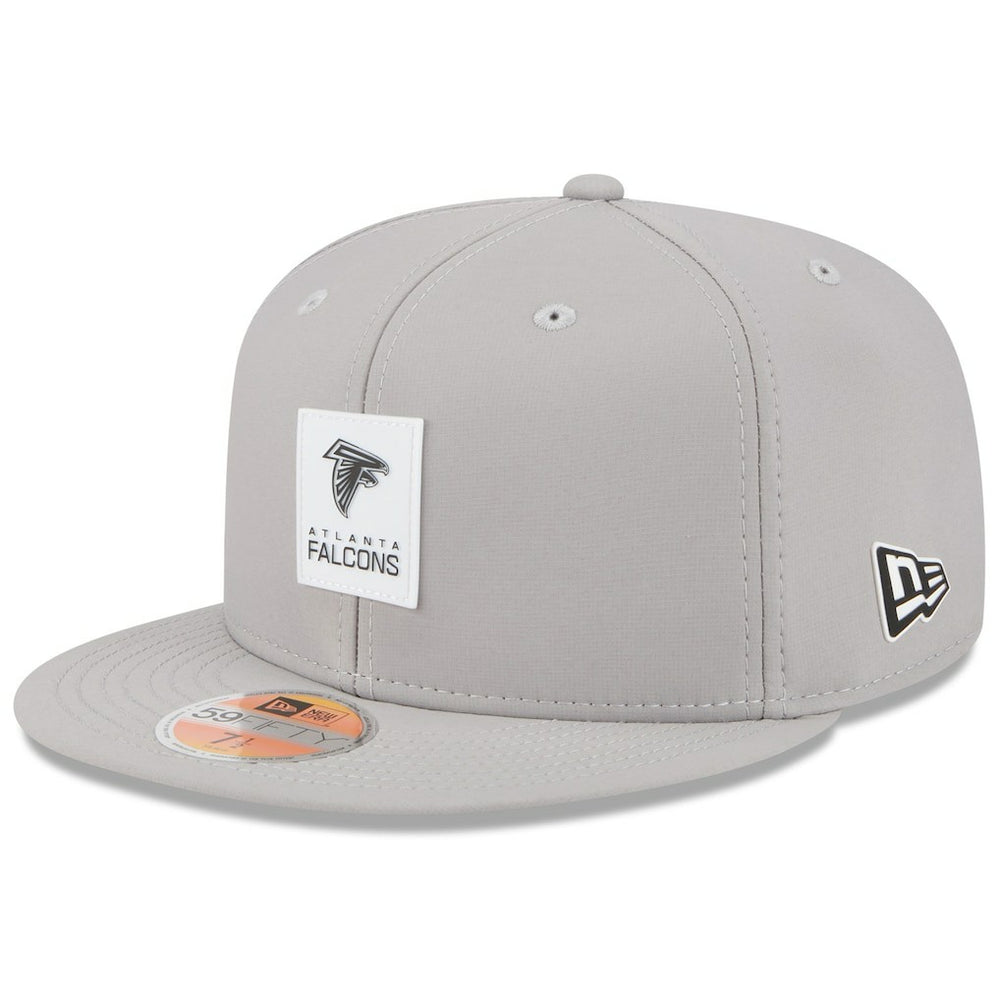 Atlanta Falcons New Era 2025 Sideline 59FIFTY Fitted Hat - Gray - NFL