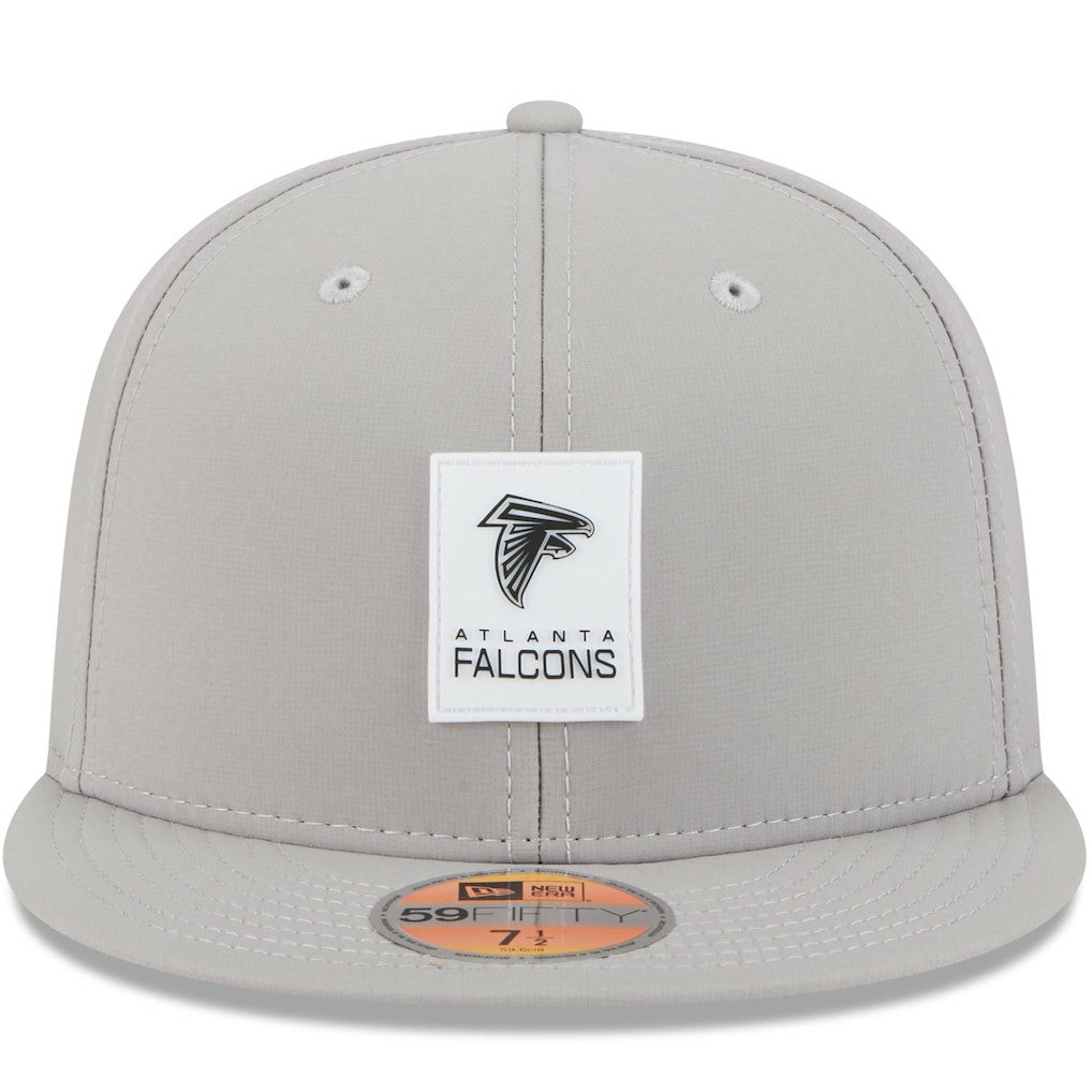 Atlanta Falcons New Era 2025 Sideline 59FIFTY Fitted Hat - Gray - NFL