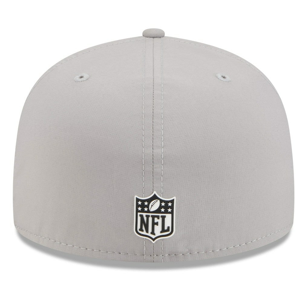 Baltimore Ravens New Era 2025 Sideline 59FIFTY Fitted Hat - Gray - NFL