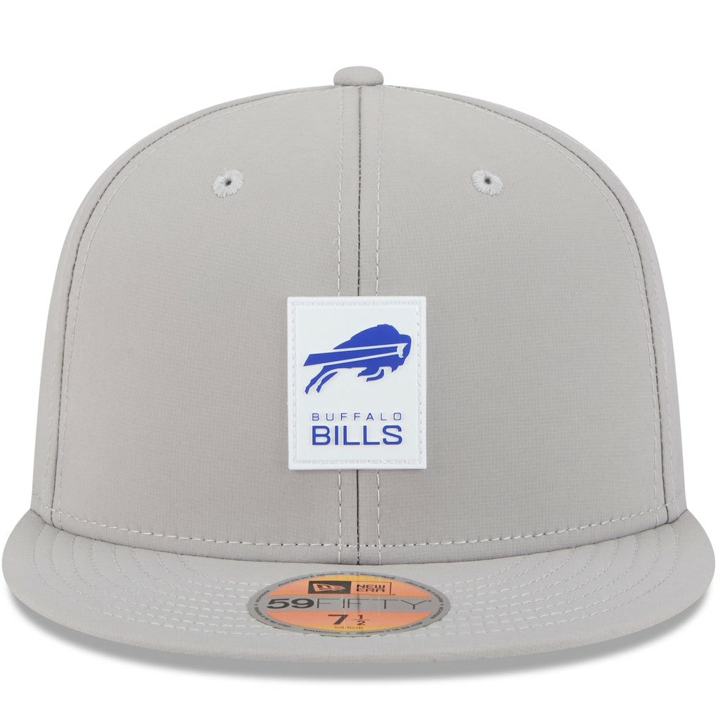 Buffalo Bills New Era 2025 Sideline 59FIFTY Fitted Hat - Gray - NFL