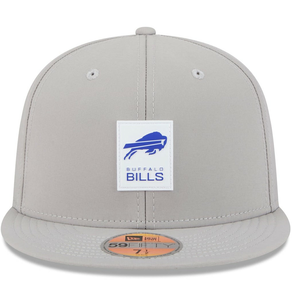 Buffalo Bills New Era 2025 Sideline 59FIFTY Fitted Hat - Gray - NFL