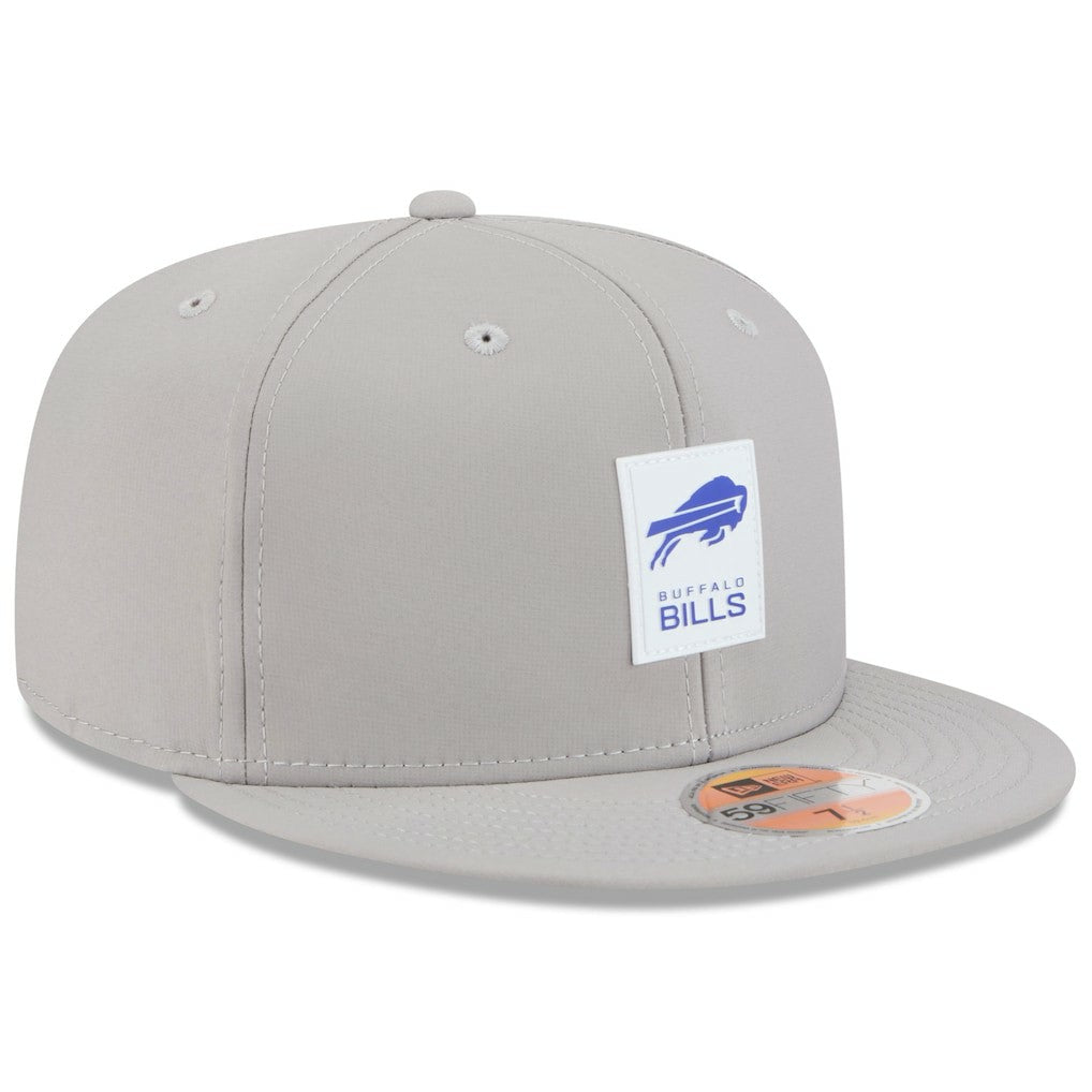 Buffalo Bills New Era 2025 Sideline 59FIFTY Fitted Hat - Gray - NFL