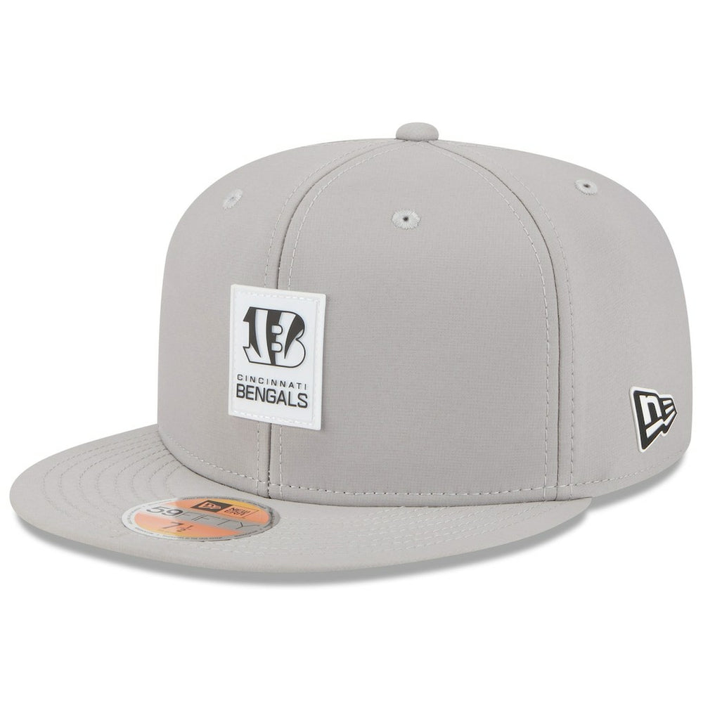 Cincinnati Bengals New Era 2025 Sideline 59FIFTY Fitted Hat - Gray - NFL