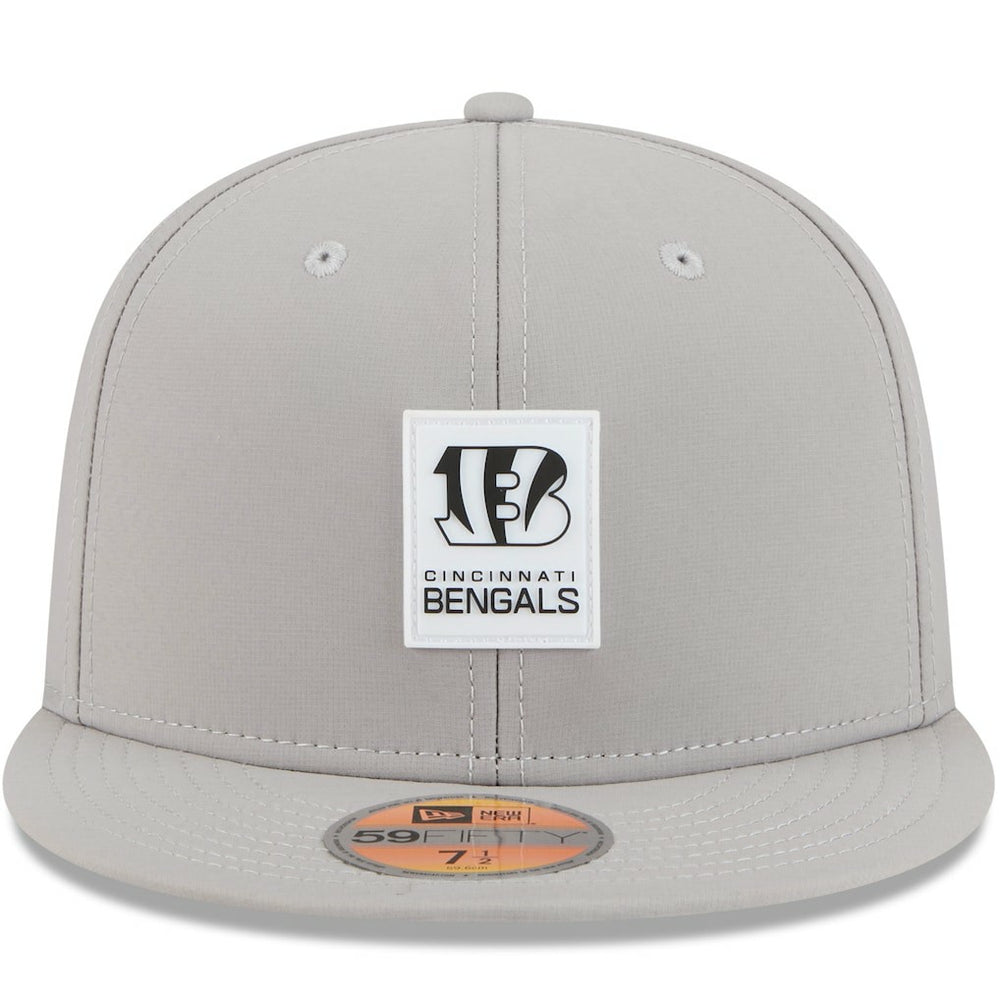 Cincinnati Bengals New Era 2025 Sideline 59FIFTY Fitted Hat - Gray - NFL