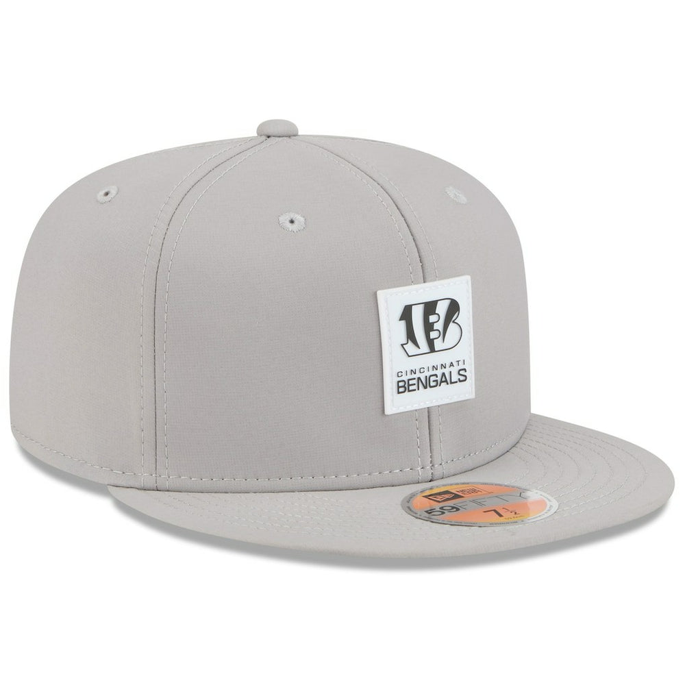 Cincinnati Bengals New Era 2025 Sideline 59FIFTY Fitted Hat - Gray - NFL