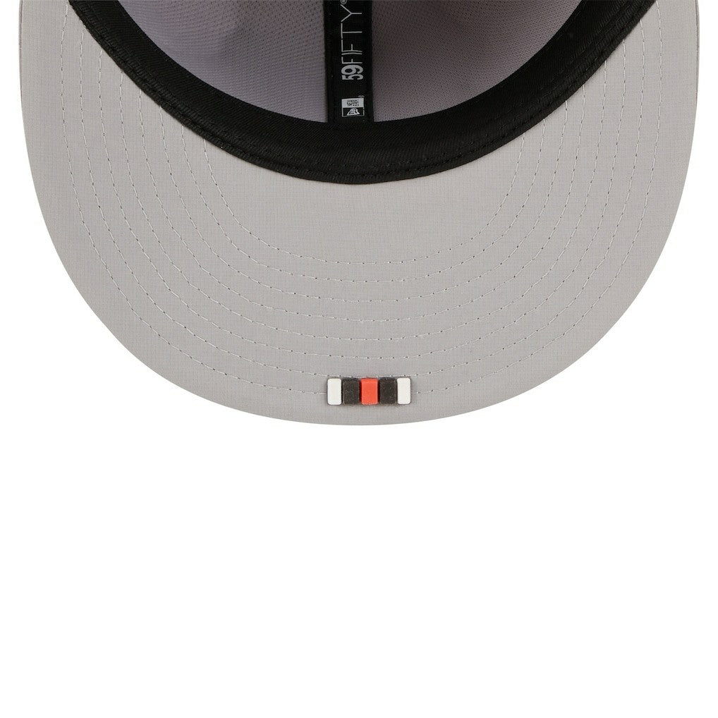 Cleveland Browns New Era 2025 Sideline 59FIFTY Fitted Hat - Gray - NFL