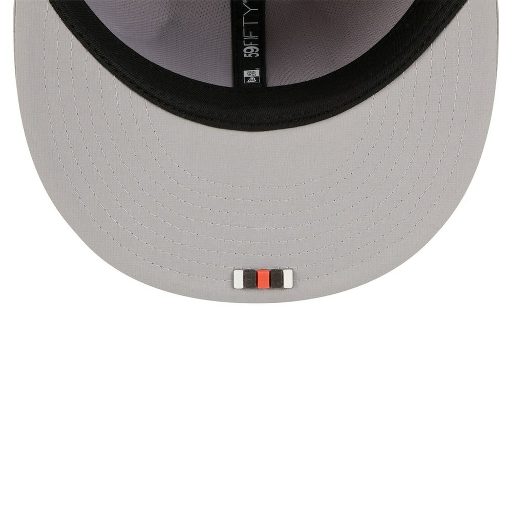 Cleveland Browns New Era 2025 Sideline 59FIFTY Fitted Hat - Gray - NFL