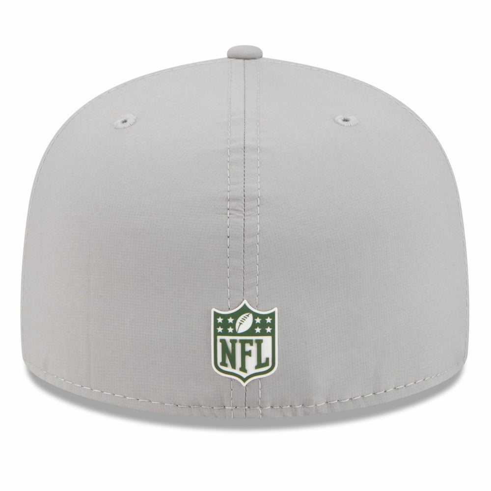 Green Bay Packers New Era 2025 Sideline 59FIFTY Fitted Hat - Gray - NFL