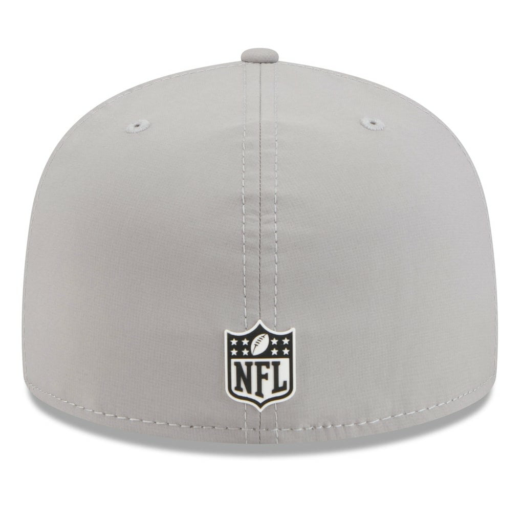 New Orleans Saints New Era 2025 Sideline 59FIFTY Fitted Hat - Gray - NFL