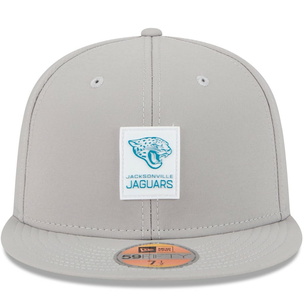 Jacksonville Jaguars New Era 2025 Sideline 59FIFTY Fitted Hat - Gray - NFL