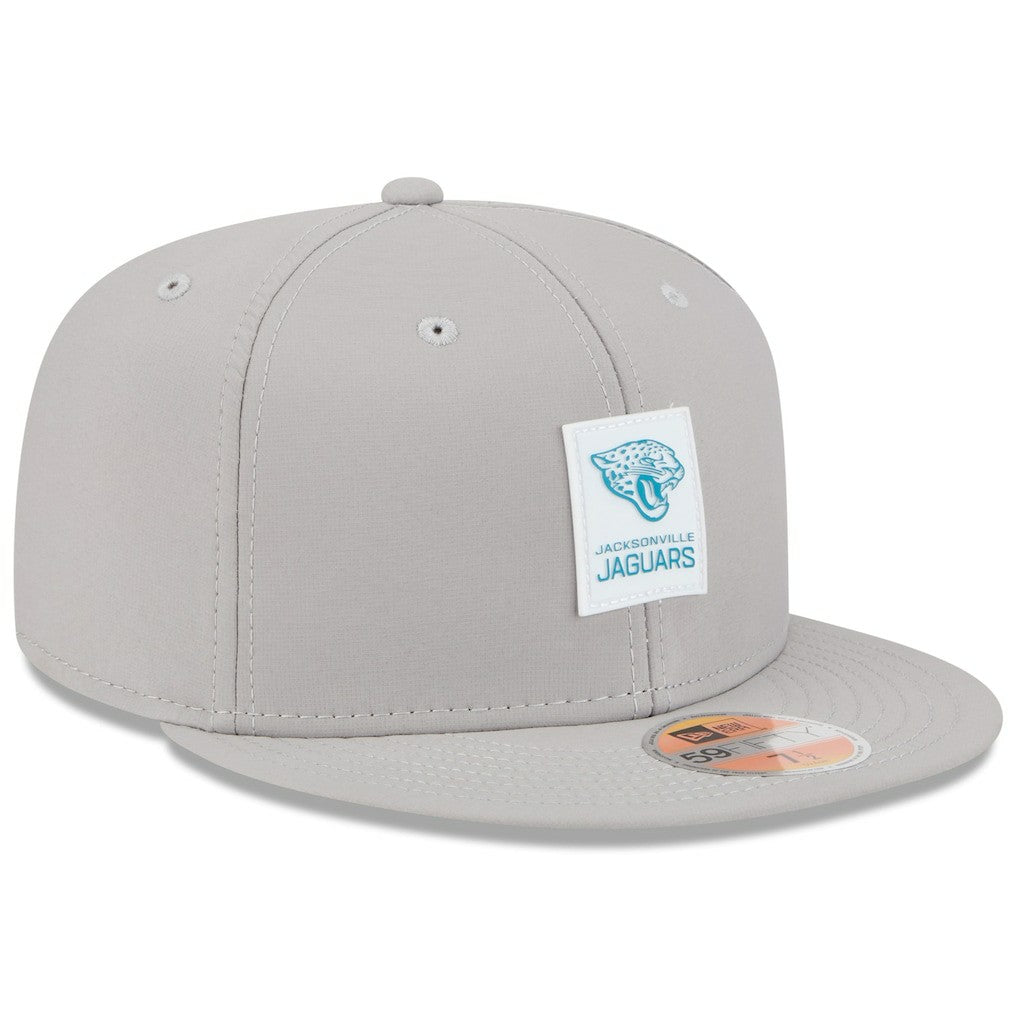 Jacksonville Jaguars New Era 2025 Sideline 59FIFTY Fitted Hat - Gray - NFL