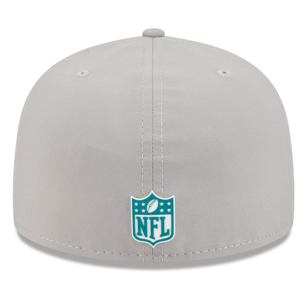 Jacksonville Jaguars New Era 2025 Sideline 59FIFTY Fitted Hat - Gray - NFL
