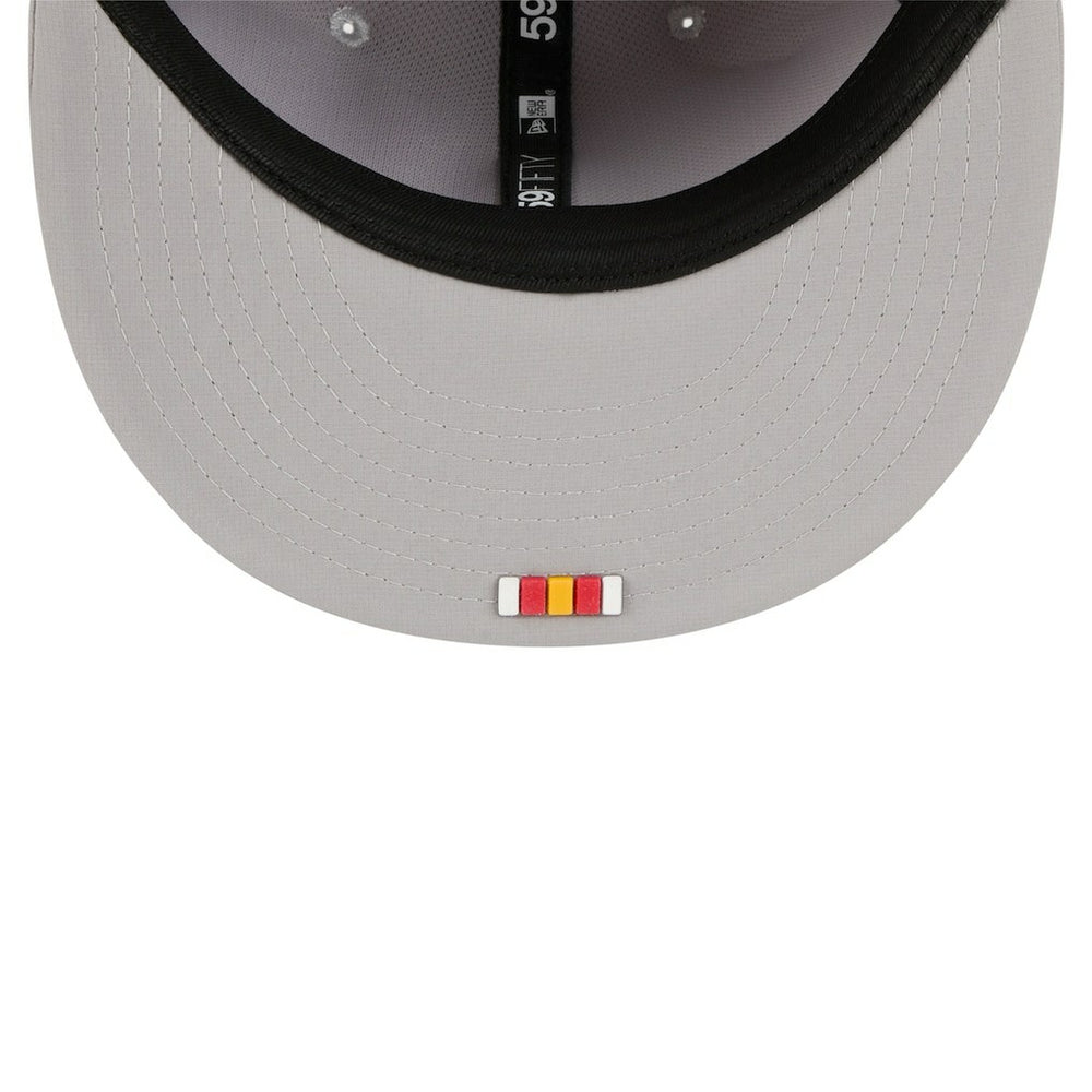 Kansas City Chiefs New Era 2025 Sideline 59FIFTY Fitted Hat - Gray - NFL