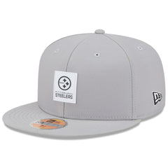 Pittsburgh Steelers New Era 2025 Sideline 59FIFTY Fitted Hat - Gray - NFL