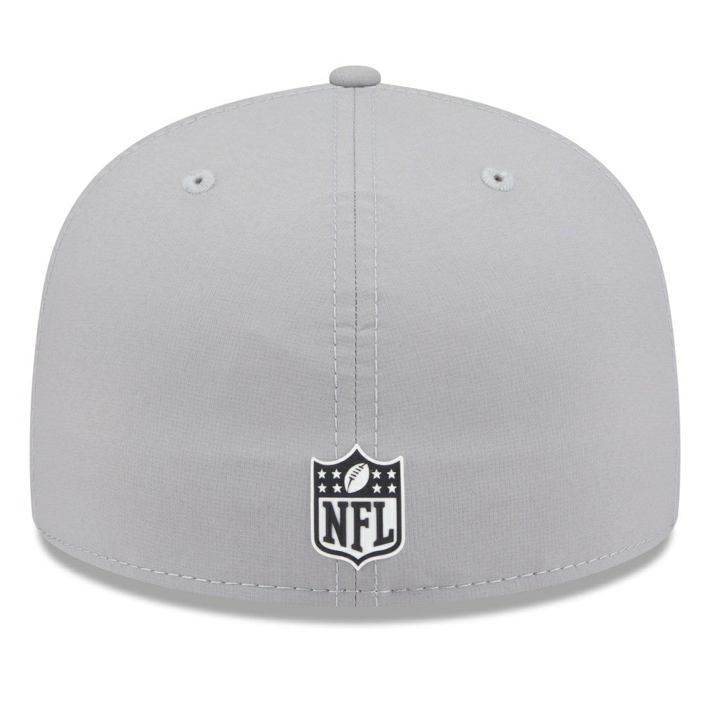 Pittsburgh Steelers New Era 2025 Sideline 59FIFTY Fitted Hat - Gray - NFL