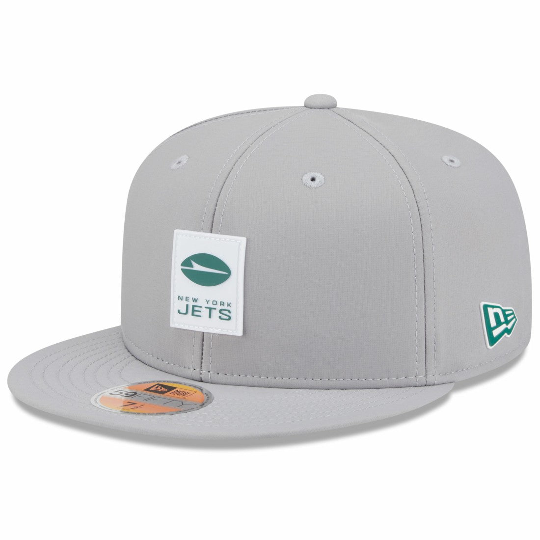 New York Jets New Era 2025 Sideline 59FIFTY Fitted Hat - Gray - NFL