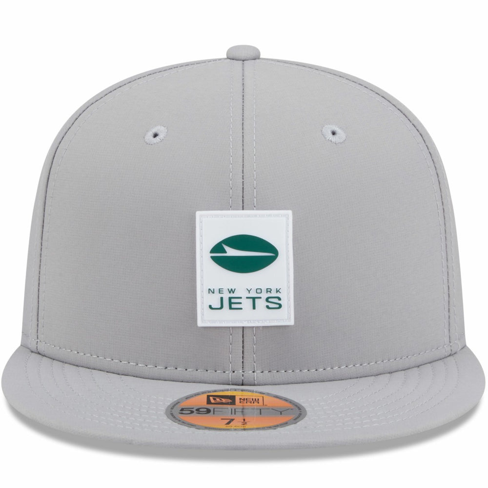 New York Jets New Era 2025 Sideline 59FIFTY Fitted Hat - Gray - NFL