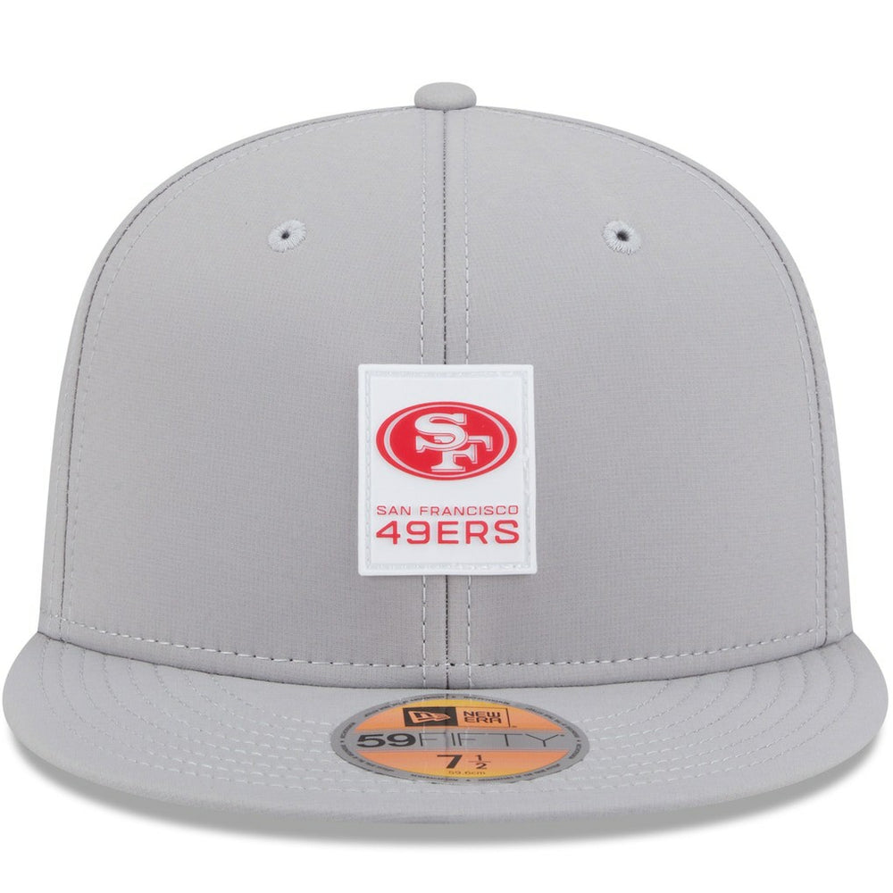 San Francisco 49ers New Era 2025 Sideline 59FIFTY Fitted Hat - Gray - NFL