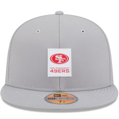San Francisco 49ers New Era 2025 Sideline 59FIFTY Fitted Hat - Gray - NFL