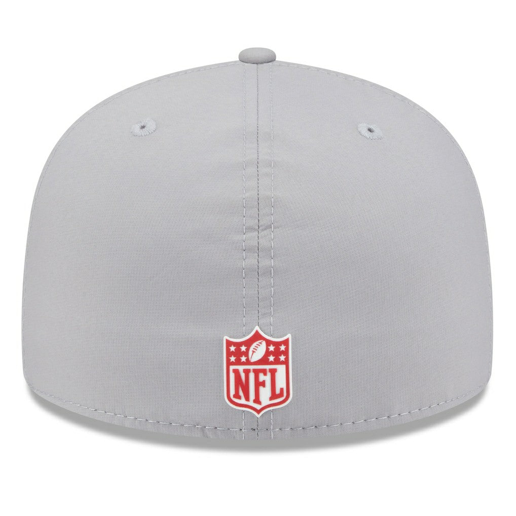 San Francisco 49ers New Era 2025 Sideline 59FIFTY Fitted Hat - Gray - NFL