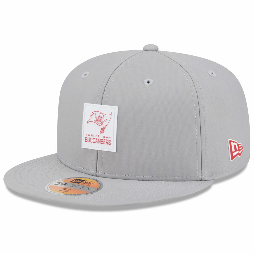 Tampa Bay Buccaneers New Era 2025 Sideline 59FIFTY Fitted Hat - Gray - NFL