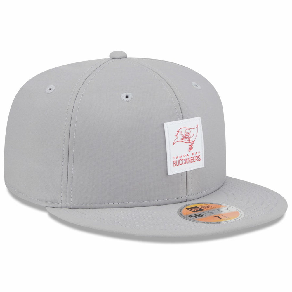 Tampa Bay Buccaneers New Era 2025 Sideline 59FIFTY Fitted Hat - Gray - NFL