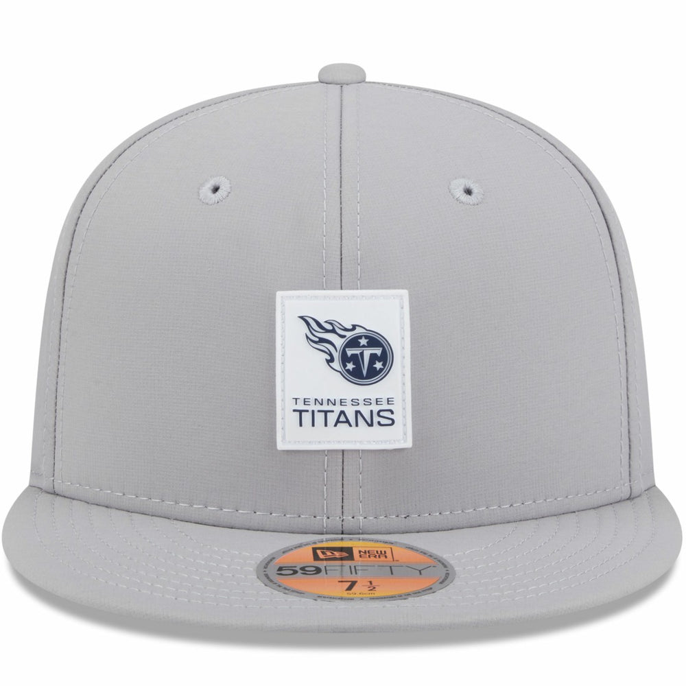 Tennessee Titans New Era 2025 Sideline 59FIFTY Fitted Hat - Gray - NFL