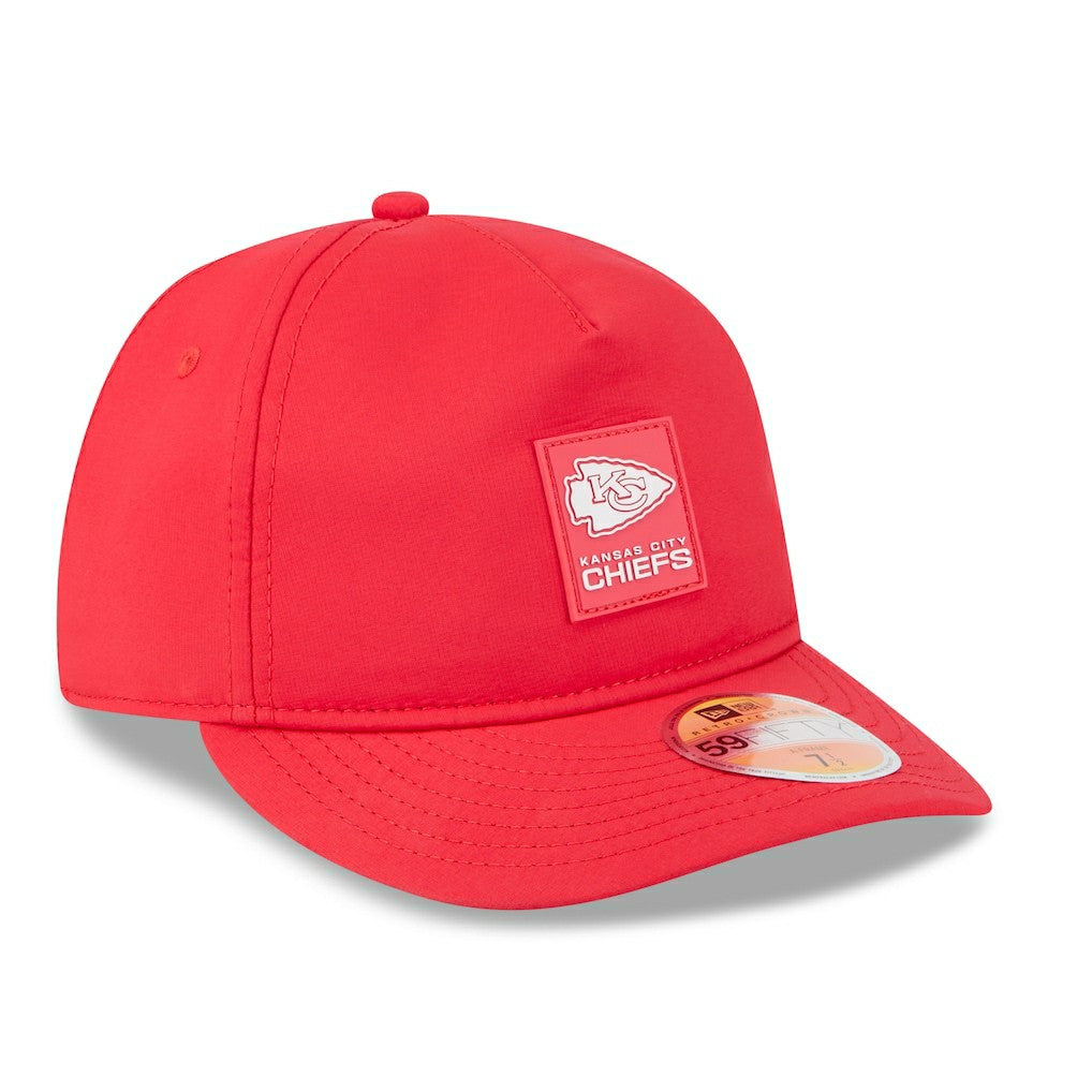 Kansas City Chiefs New Era 2025 Sideline Retro Crown 59FIFTY Fitted Hat - Red - NFL