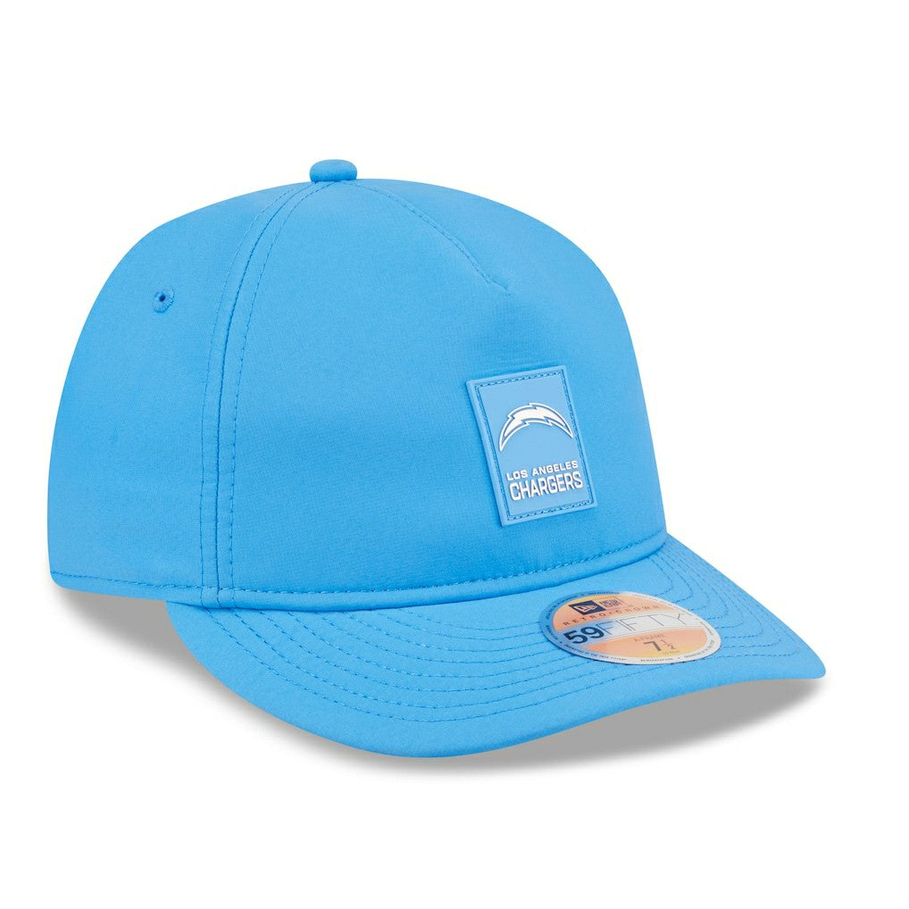 Los Angeles Chargers New Era 2025 Sideline Retro Crown 59FIFTY Fitted Hat - Powder Blue - NFL