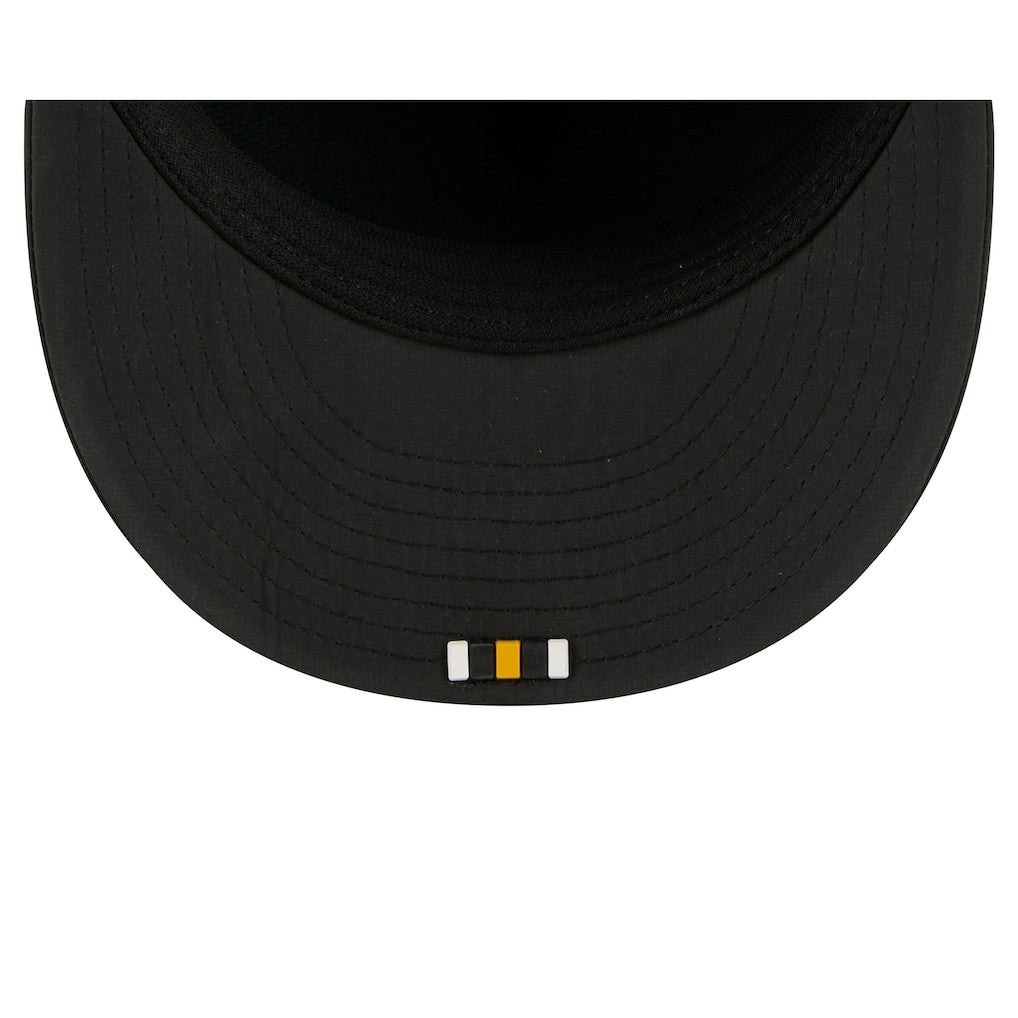 Pittsburgh Steelers New Era 2025 Sideline Retro Crown 59FIFTY Fitted Hat - Black - NFL