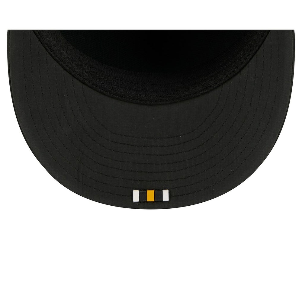 Pittsburgh Steelers New Era 2025 Sideline Retro Crown 59FIFTY Fitted Hat - Black - NFL