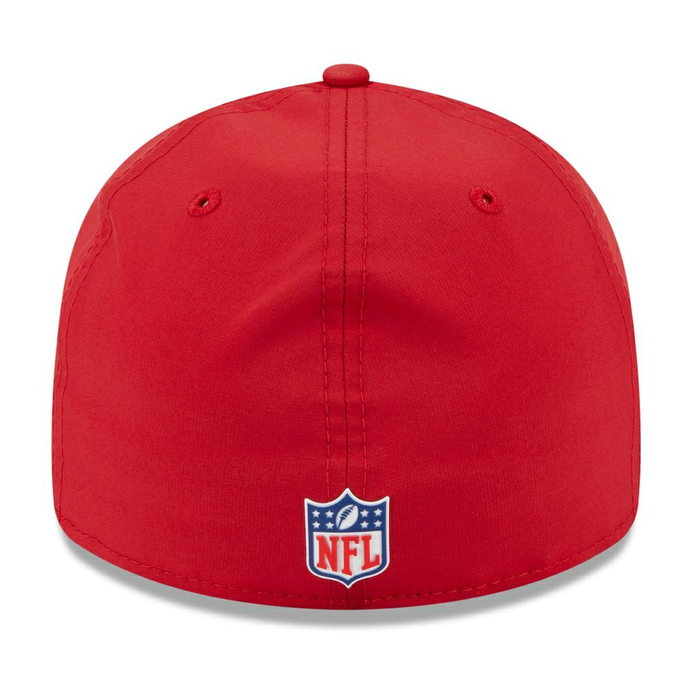 San Francisco 49ers New Era 2025 Sideline Retro Crown 59FIFTY Fitted Hat - Scarlet - NFL