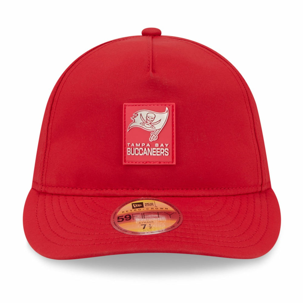 Tampa Bay Buccaneers New Era 2025 Sideline Retro Crown 59FIFTY Fitted Hat - Red - NFL