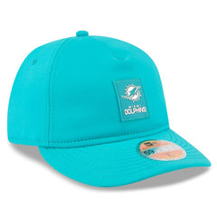 Miami Dolphins New Era 2025 Sideline Retro Crown 59FIFTY Fitted Hat - Aqua - NFL