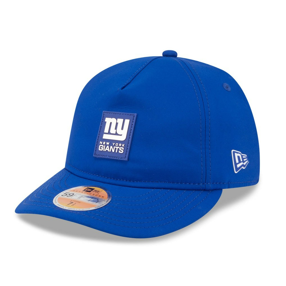 New York Giants New Era 2025 Sideline Retro Crown 59FIFTY Fitted Hat - Royal - NFL