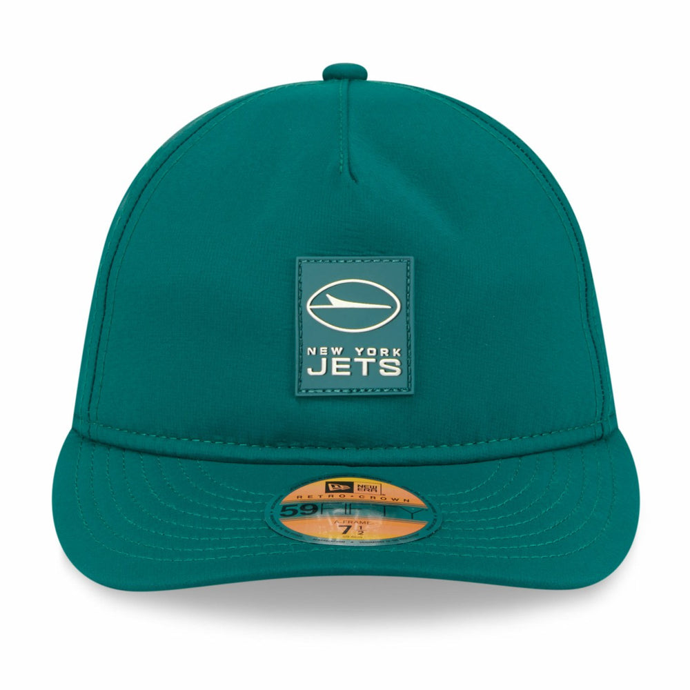 New York Jets New Era 2025 Sideline Retro Crown 59FIFTY Fitted Hat - Green - NFL