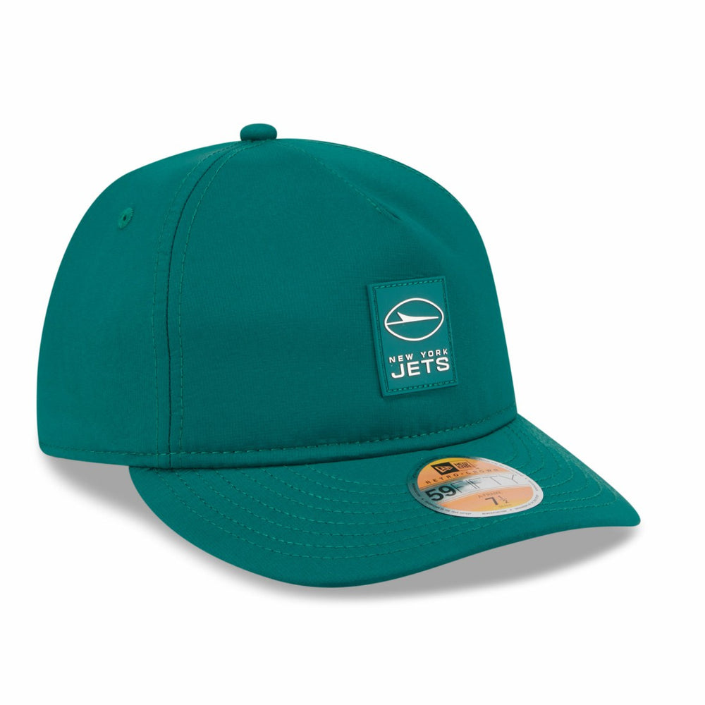New York Jets New Era 2025 Sideline Retro Crown 59FIFTY Fitted Hat - Green - NFL